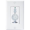 thumbnail image 1 of Minka-Aire DC Ventilador de pared Control remoto Función completa - Blanco - WC400, 1 of 5