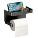 thumbnail image 1 of Caja de papel higiénico, estante de almacenamiento de pañuelos sin perforaciones, caja de papel en rollo para el hogar, caja de pañuelos montada en la pared, 1 of 1