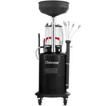 Waste Oil Drain Tank,21 Gallon Tank with 3.17 Gallon Measuring Cup,Height Up to 1.5 Meters,Black