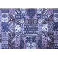 thumbnail image 1 of Ahgly Company Indoor Rectangle Southwestern Blue Country Area Rugs, 4' x 6', 1 of 4