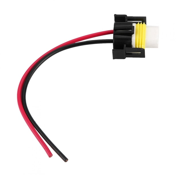 H11 faro antiniebla lámpara de cableado arnés de cableado enchufes hembra adaptador de conector de cerámica Jadeshay A