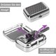 thumbnail image 4 of Cendrier De Poche Anti Odeur, Cendrier Portable, Cendrier Voiture,mini Acier Inoxydable Cendrier,mini Cendrier Pour L'usage Extrieur, Cendrier De, 4 of 5