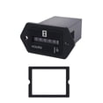 thumbnail image 2 of DC10V-80V Mechanical Hour Meter for Engine Generator Boat Automobiles, 2 of 5
