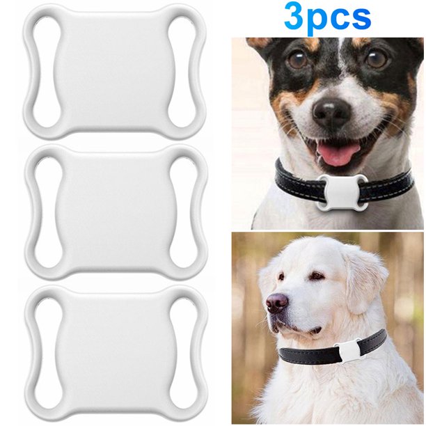 Localizador GPS para Rastreador Collar Y Gatos Dispositivo Antipérdida () Blanco