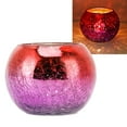 thumbnail image 1 of Chandelier en Verre, Chandelier Galvanisé Épaissi Base Fendue Motif Rouge Violet Rétro Progressif pour Fête, 1 of 8