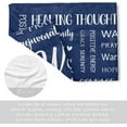 thumbnail image 5 of Warm Hugs Healing Blanket - Cancer Gifts for Women Men, Get Well Soon Gift for Friend Family, Sympathy Inspirational Blanket, Soft Comfort Throw Blankets 60"x80", 5 of 7