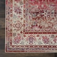 thumbnail image 4 of Nourison Vintage Kashan Persian Red 2' x 4' Area Rug, (2x4), 4 of 8