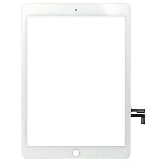 Replacement Digitizer Compatible For iPad Air 1 / iPad 5 (2017) (Home Button Pre-Installed Compatible For iPad Air 1) (Aftermarket Pro: XO7) (White)