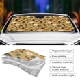 thumbnail image 5 of XMXT Car Sun Shade Windshield, Christmas Decoration Print Sunshade for Car Windshield Sun Shades for Car SUV Truck, s, 5 of 9