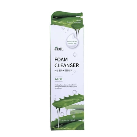 Ekel Foam Cleanser Aloe 6.09oz