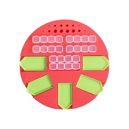 

Diamond Painting Tools Storage Tray Sponge Foam Holder DIY Drill Pen Organizer Christmas Gift Red 2