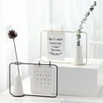 thumbnail image 4 of Coofit Photo Frame Set Metal: Nonskid Minimalist Picture Display Stand Desk Vase Frame, 4 of 10