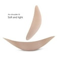 thumbnail image 1 of HBFAGFB Soft Silicone Shoulder Pads Lightweight Breathable Suitable for Going Out Daily Use Khaki One Size, 1 of 5