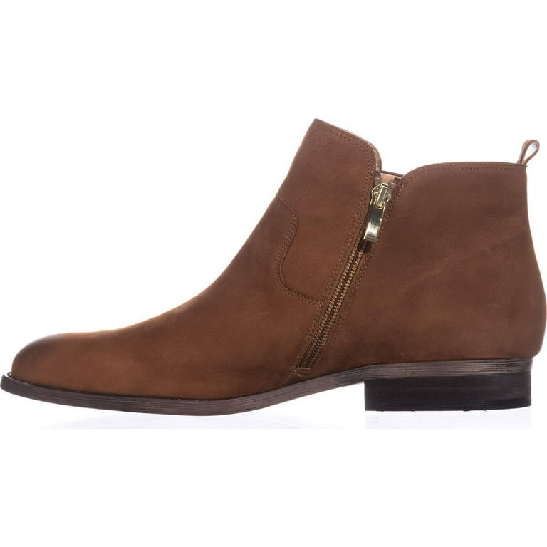 Womens Franco Sarto Hampton Ankle Booties Whiskey
