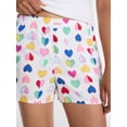 thumbnail image 5 of Joyspun Women's Woven Pajama Boxer Shorts, 3'' Inseam, Sizes XS-2X, 5 of 6