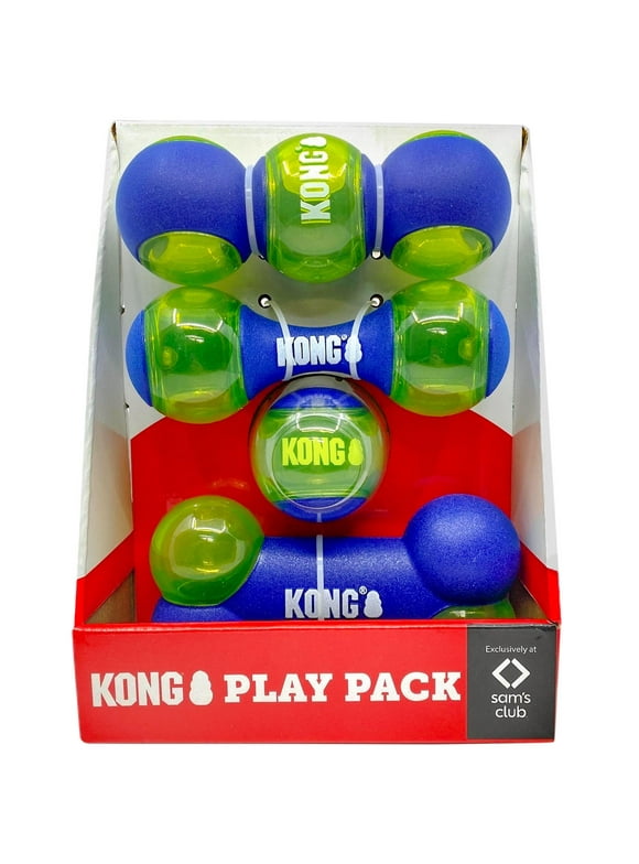 KONG Squeezz Action Play Pack Dog Toys, Variety Pack (4 pk.)