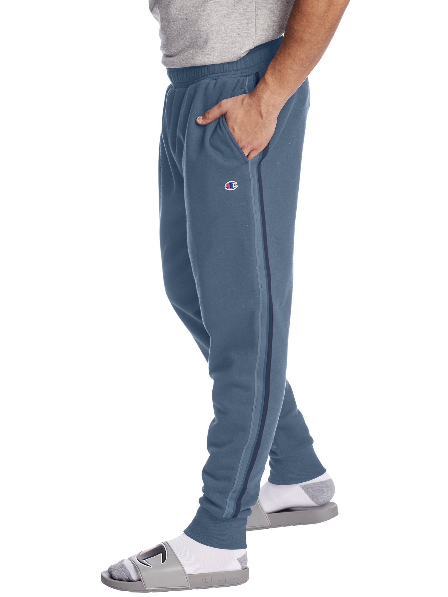 Powerblend fleece joggers with taping sale