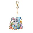 thumbnail image 1 of Llavero Con PET Doble Cara Forma Especial Alfabeto Pascua Bricolaje, 1 of 9