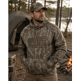 thumbnail image 5 of TrailCrest by Treel Men's Mossy Oak Hoodie Sweatshirt - Comfortable Stylish Jacket for Outdoor Activities, Hunting and Casual Wear, Bottomland Camo & Green, Large, 5 of 8