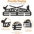 thumbnail image 5 of Medal Hanger Display Sports Medal Holder Personalised Medal Hangers Wall Mount Tiered Medal Hook Medals Award Iron Rack Frame for Athletes, 5 of 8