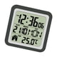 thumbnail image 3 of Reloj de pared digital Strade Fareast Limited con Termómetro para cocina Negro, 3 of 8