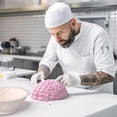 thumbnail image 4 of Clearance Cake Mould under $15 New Brain Cake Baking DIY Creative Steamed Cake Bread Halloween Cake Oven Utensils Silicone Baking, 4 of 4