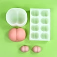 thumbnail image 2 of Double Size Silicone Bottom Shape Molds Ideal For Homemade Custards Gelatin Dessert And Cake Decorations, 2 of 9