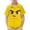Yellow, variant on Amidoa Crewneck Boys Short Sleeve Graphic T-Shirts Summer Casual Cute Tee for Kids Hot Pink,14 Years