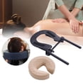 thumbnail image 1 of BELOVING Massage Table Face Down Pillow Breathable Portable Practical Headrest Pillow Skin Color, 1 of 9