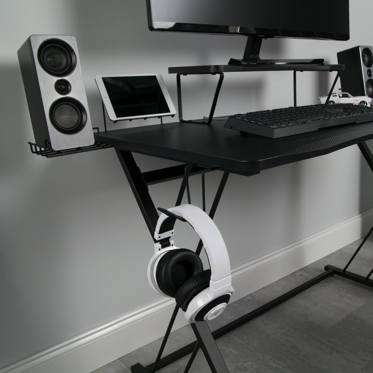 OFM Essentials Collection 55 Gaming Computer Desk, 35 Monitor