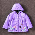 thumbnail image 5 of Toddler Boys Girls Rain Jacket Baby Lightweight Waterproo𝐟 Hooded Raincoats Windbreakers Warm Outdoor Hiking Coat, 5 of 5