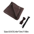thumbnail image 2 of Home Balcony Fence Sun Shade Sail Waterproof Mesh Breathable Safety Net, 2 of 11