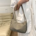 thumbnail image 3 of Embrague Femenino Bolsa de axila para mujer Bolsa de piscina de color sólido simple y liviana para regalo (verde) Sywqhk Para Estrenar, 3 of 8