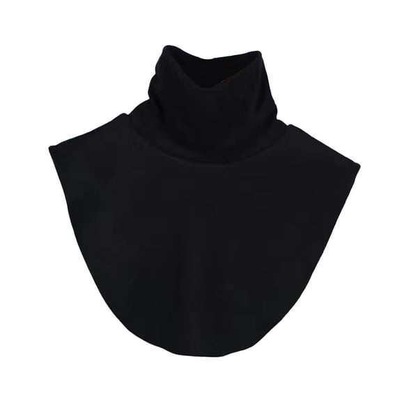 Lijie Women Turtleneck Dickey Blouse Mock Neck High Neck Mock Collar for Daily Outings Black