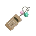 thumbnail image 2 of Seitruly Calculadora portátil, contador de bolsillo Digital, herramienta de cálculo de matemáticas de contabilidad a la moda, papelería para Electrónica Caqui, 2 of 6