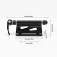 thumbnail image 2 of Ohmyroo Aluminum Alloy Bicycle Front Fork Mount Quick Release Secure Fixing Rack For Vehicle Transport, 2 of 8