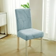 thumbnail image 1 of Isvgxsz Clearance Waterproof Chair Covers for Dining Room, Stretch Jacquard Dining Chair Slipcovers Removable Washable Chair Protector for Kitchen, Hotel, Restaurant, 1 of 6