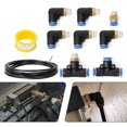 thumbnail image 2 of TurbosFitting Kit Push Lock Vacuum Fitting Kit For Auto TurbosWastegate Solenoid, 2 of 20
