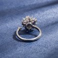 thumbnail image 4 of Anillo de cobre galvanizado con piedras preciosas de circón para mujer, nuevo anillo de moda op, 4 of 5