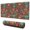 Colorful Dinosaurs Abstract-1, variant on Long Mouse Pads for Desk,Colorful Dinosaurs Astronauts Planets Desk Mats on Top Of Desks, Desk Mouse Pad Extra Large with 3mm Non-Slip Base and Stitched Edge for Gaming,Work,Home 31.5"x11.8"