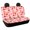 Strawberry Butterfly Design, variant on Psesaysky Tropical Sunset Rear Bench Seat Covers with Stretch, Comfortable Dirt and Scratch Proof Waterproof Covers for SUV and Car, Set of 2