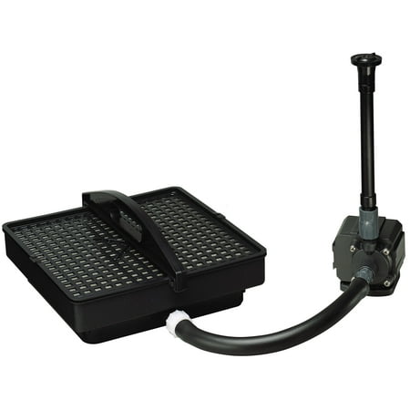 - Pondmaster 700 GPH Pond Fountain Pump Filter Kit & Fountain Head Set | 02217
