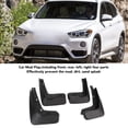 thumbnail image 4 of Car Mud Guard, Splash Proof Black Car Mud Flaps  for X1 F48 2016 To 2022, 4 of 7