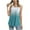 Light Blue, variant on Women's Tanks and Camis New Women Casual Tank Tops Pleated Crewneck Gradient Graphic Print Blouses Sleeveless Loose Casual Basic Shirt Womens Crop Tank Light Blue L