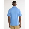 thumbnail image 3 of Free Assembly Mens Cotton Polo Shirt with Short Sleeves, Sizes XS-3XL, 3 of 5