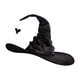 thumbnail image 1 of Sombrero puntiagudo Zulema para disfraz de mago hombre mujer negro, 1 of 7