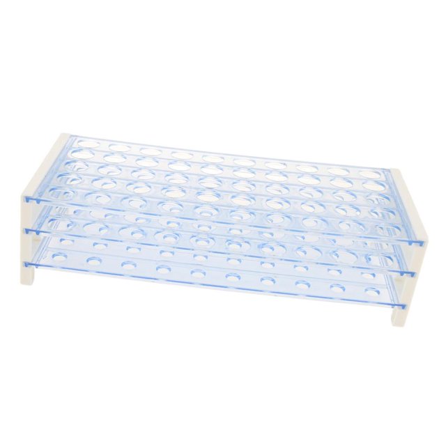 10 unidades de recipiente de muestra de prueba de tubo centrífugo graduado de plástico de 50ml , 16 mm 50