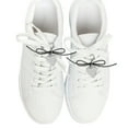 thumbnail image 2 of Unique Bargains 1 Pair Shoelace Charms Sparkly Lace-Up Heart Decorative Shoe Clips Black, 2 of 5