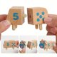 thumbnail image 4 of Beech Wood Children's Cow Number Color Matching Cognitive Educational Toys, 4 of 4