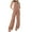 Brown, variant on Overalls for Women Casual Adjustable Bib Overalls Wide Leg Jumpsuits Loose Fit Cropped Jean Rompers with Pockets